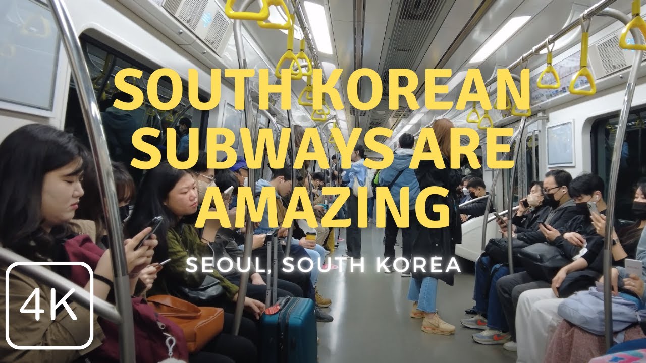What Its Like In the South Korean Subway System | Seoul South Korea | Walking Tour