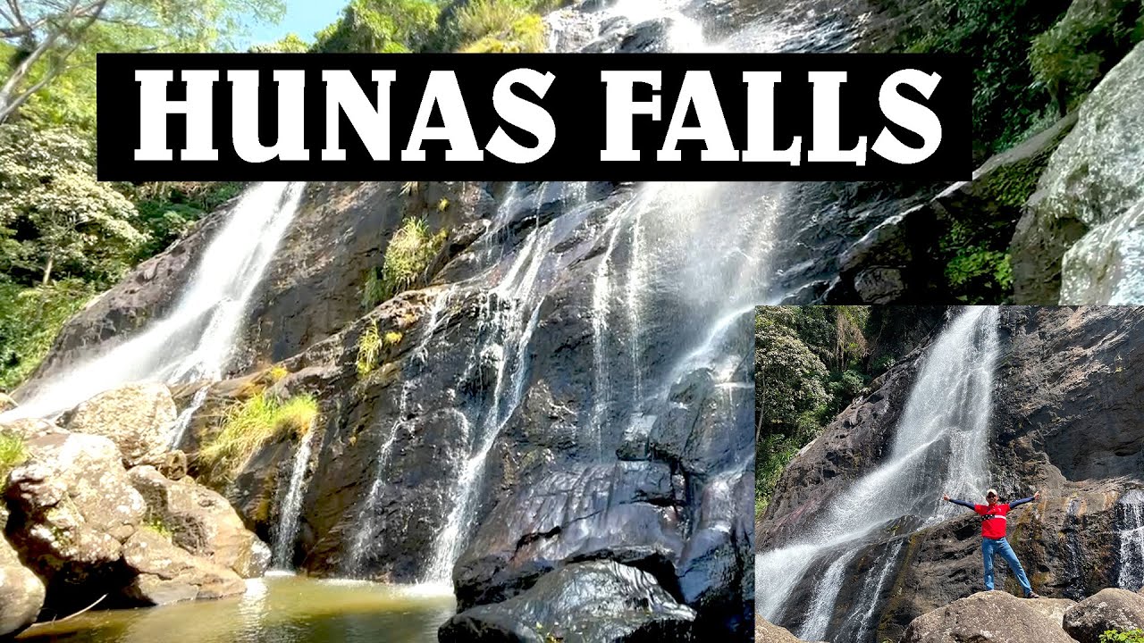 Hunas Falls | හුනස්ගිරිය දියඇල්ල  | Hunnasgiriya Waterfall | Elkaduwa | Waterfalls in Sri Lanka