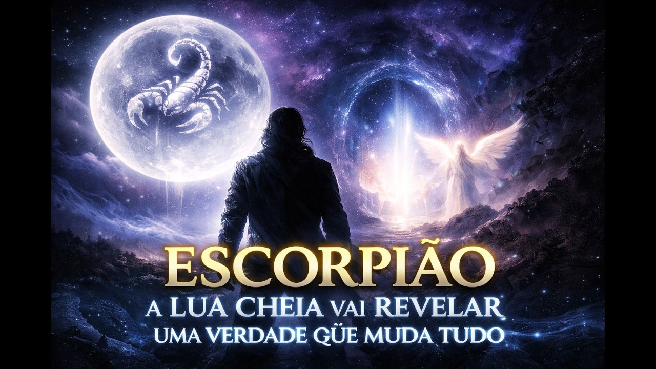 ESCORPIÃO – ♏A Lua Cheia Vai Revelar Uma Verdade Que Muda Tudo
