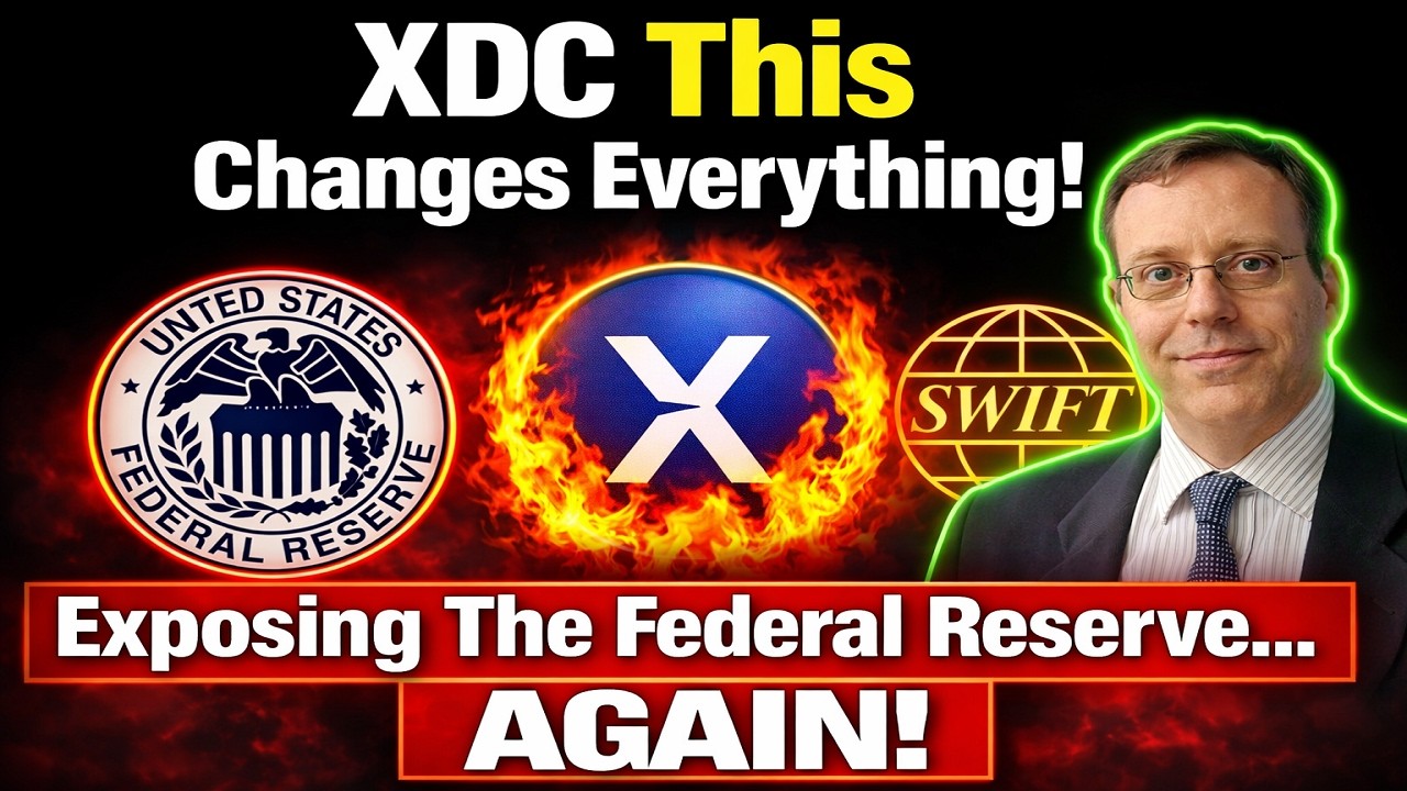🚨Это меняет всё! Почему XDC изменит правила игры! Разоблачение Федеральной резервной системы!