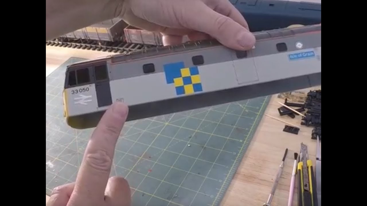 Модель поезда 64 - O Gauge, масштаб 7 мм, класс 33, звуковой чип DCC, часть 1, обновление TMD Hit...