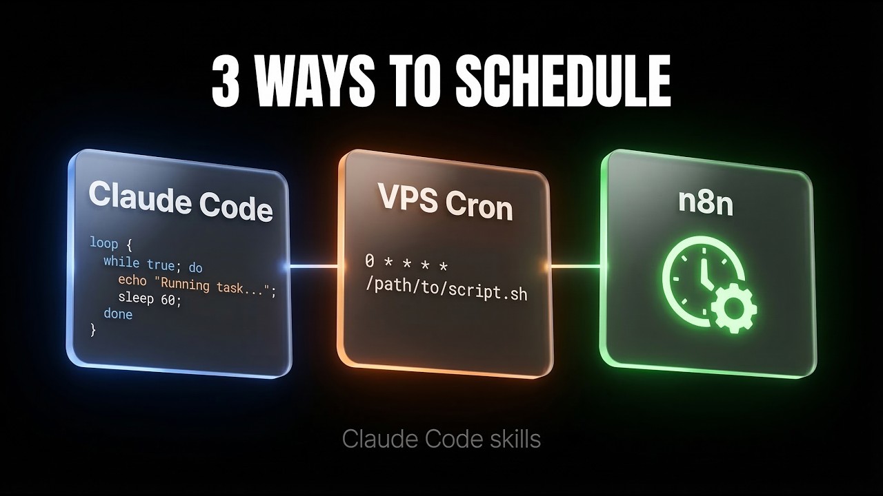 Claude Code: ¡Programa tareas cron fácilmente y conoce sus LIMITACIONES!