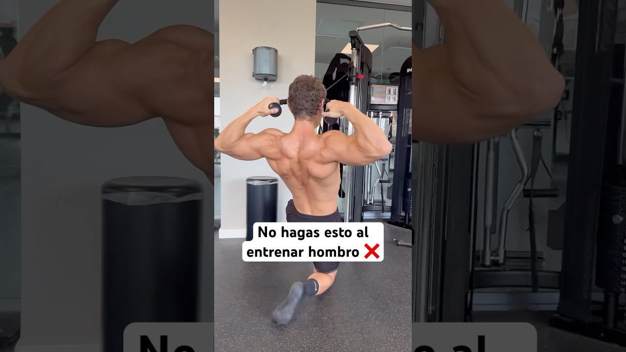 Face pull 🔥#consejosfit #ejercicios #rutinagym #entrenamiento #hombro #ejercicioshombro