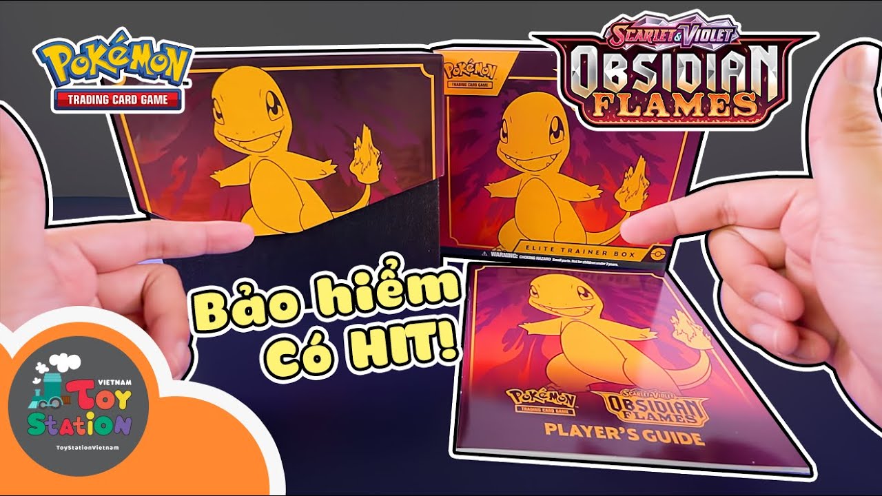 Mua bảo hiểm hit cho hộp Elite Trainer box Obsidian Flames Pokemon TCG ToyStation 803