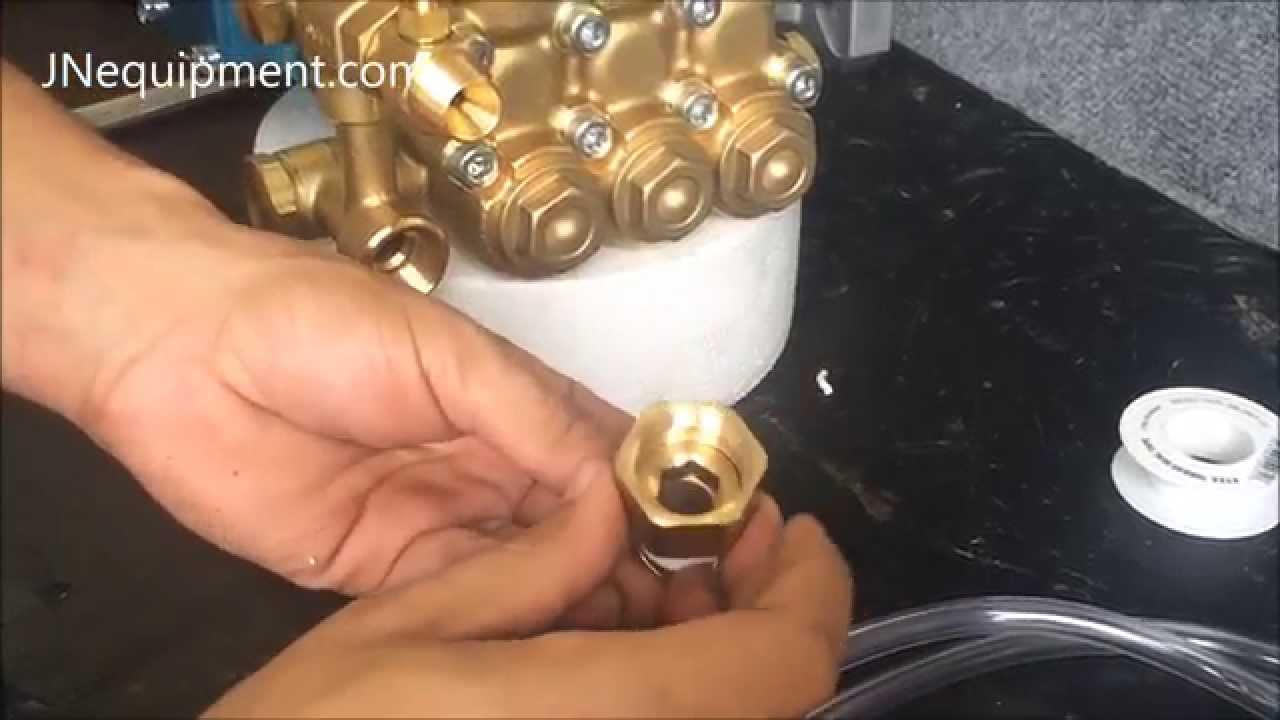 How to plumb a CAT 66DX Pump