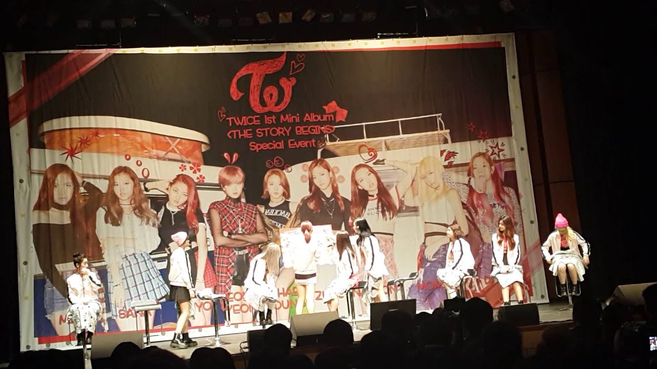 160403 TWICE 1st Mini Album 'The Story Begins' Special Event 04