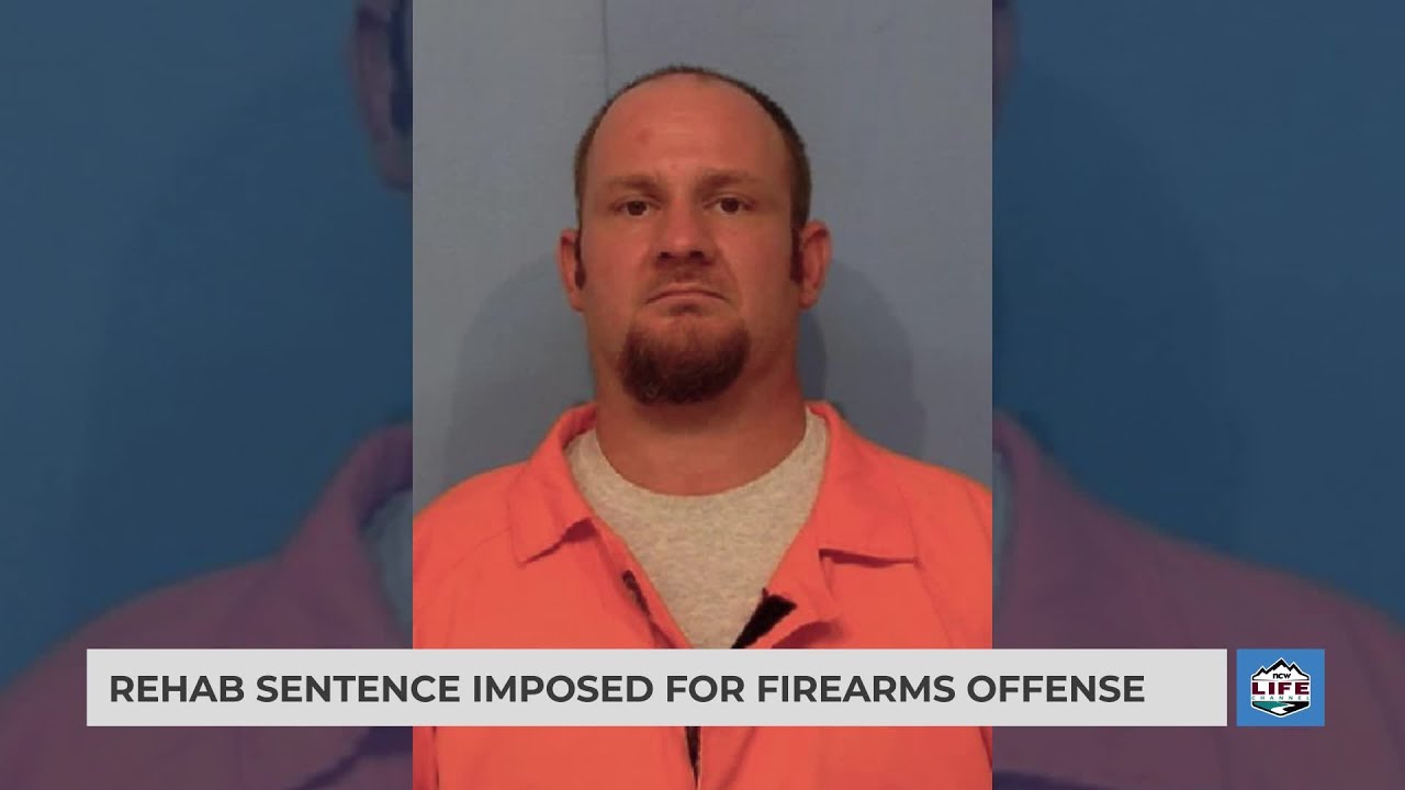 Rehab sentence imposed for firearms offense