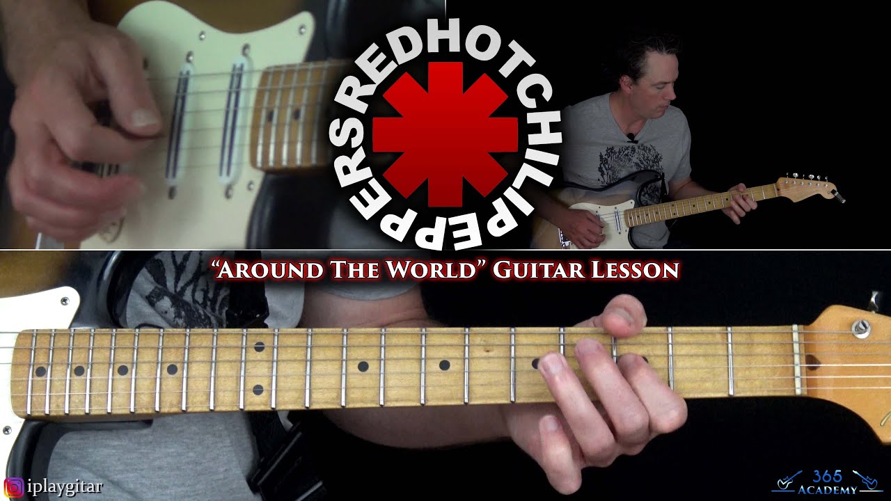 Урок игры на гитаре «Вокруг света» — Red Hot Chili Peppers