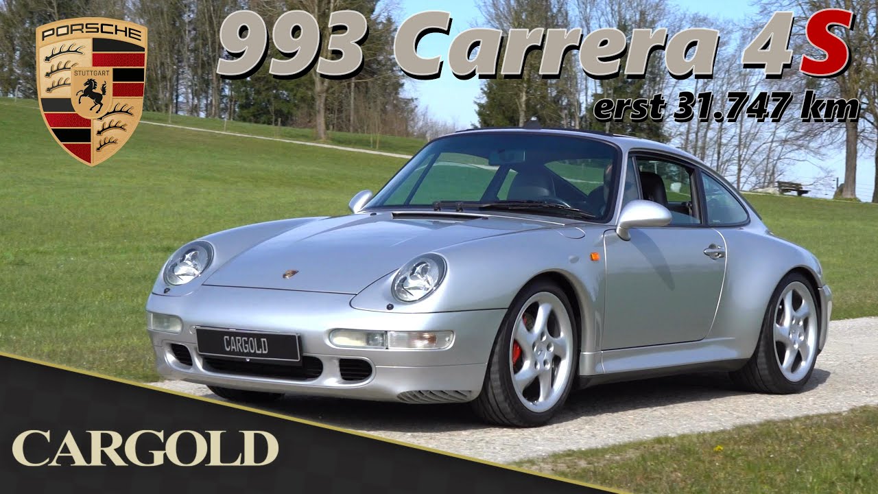 Porsche 993 Carrera 4S, 1997, sehr gepflegtes Fahrzeug mit geringer Laufleistung, 911 Rarität