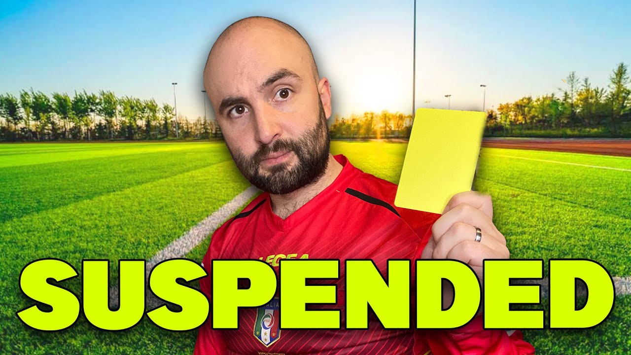 They suspended ME in Football Referee Simulator
