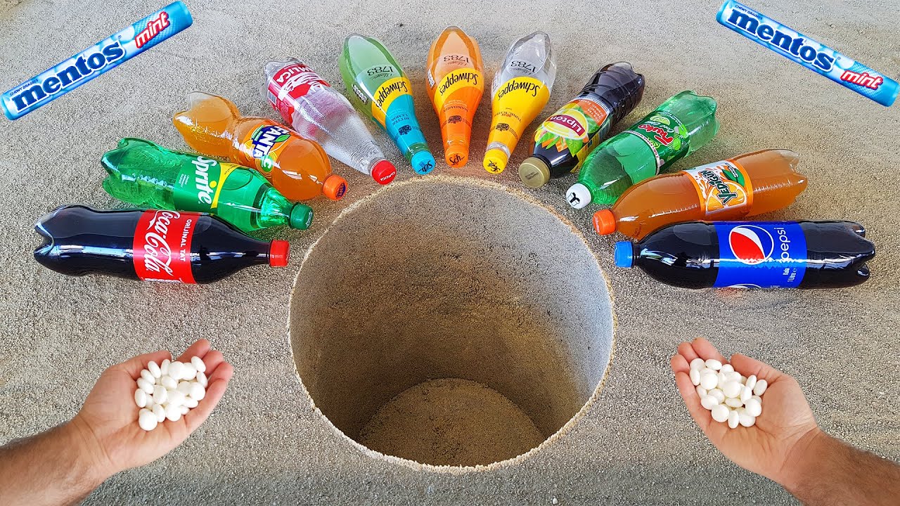 Schweppes, Coca Cola, Fanta, Lipton, Pepsi, Sprite, Çamlıca, Fruko, Yedigün and Mentos Underground
