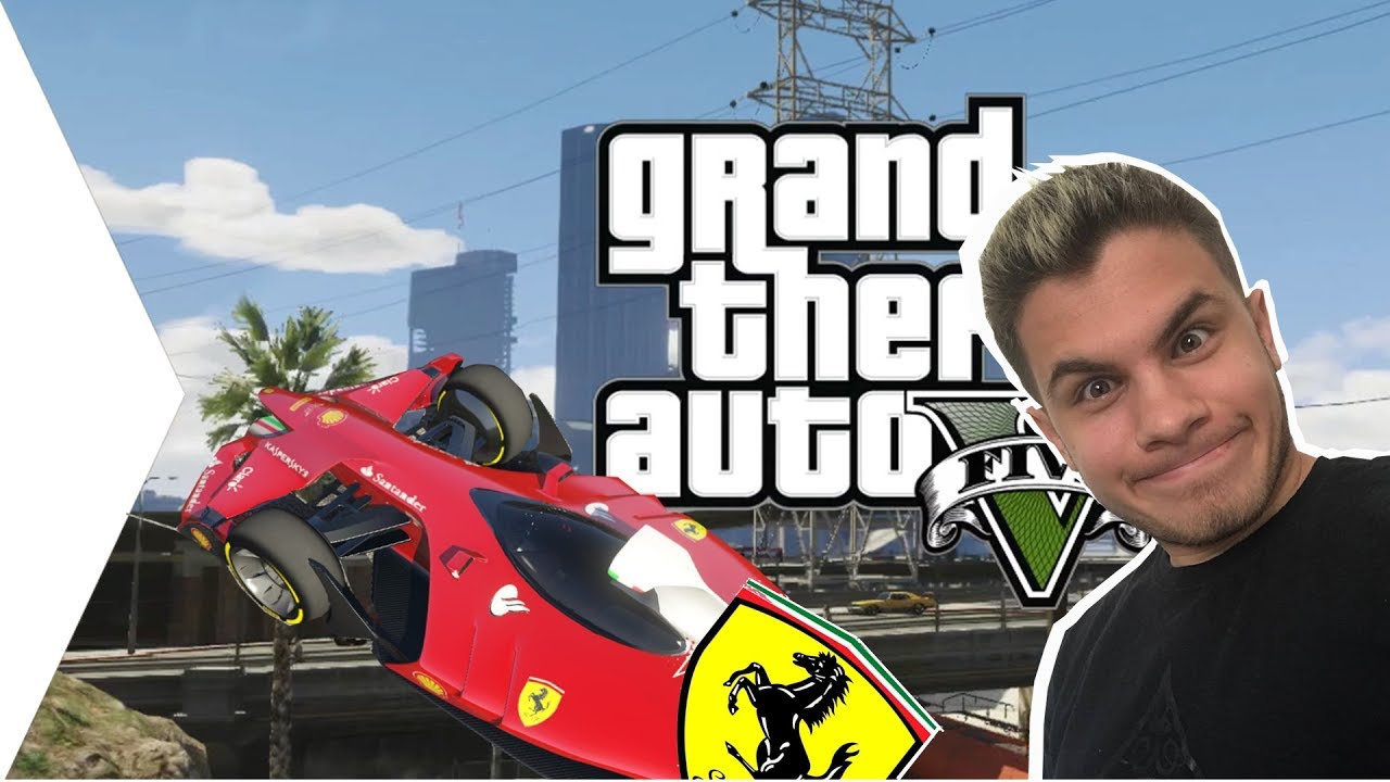 GTA V-BEN FERRARI F1 CONCEPT! :D