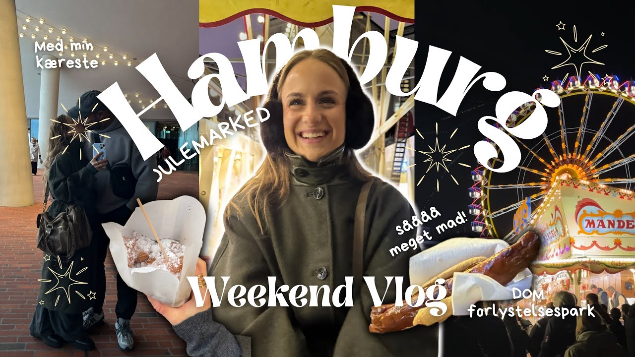 Kærestetur til Hamborg! (VLOG)