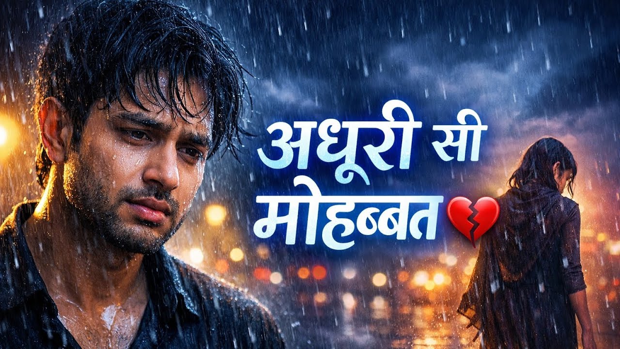 Adhoori Si Mohabbat 💔 | Heart Touching Sad Song 2026 | Very Emotional Breakup Song