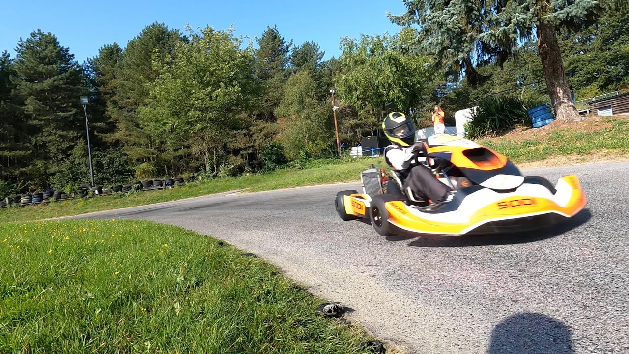 Das erste mal 2023 wieder Rennkart gefahren. Sodikart mit Rotax Max 125ccm