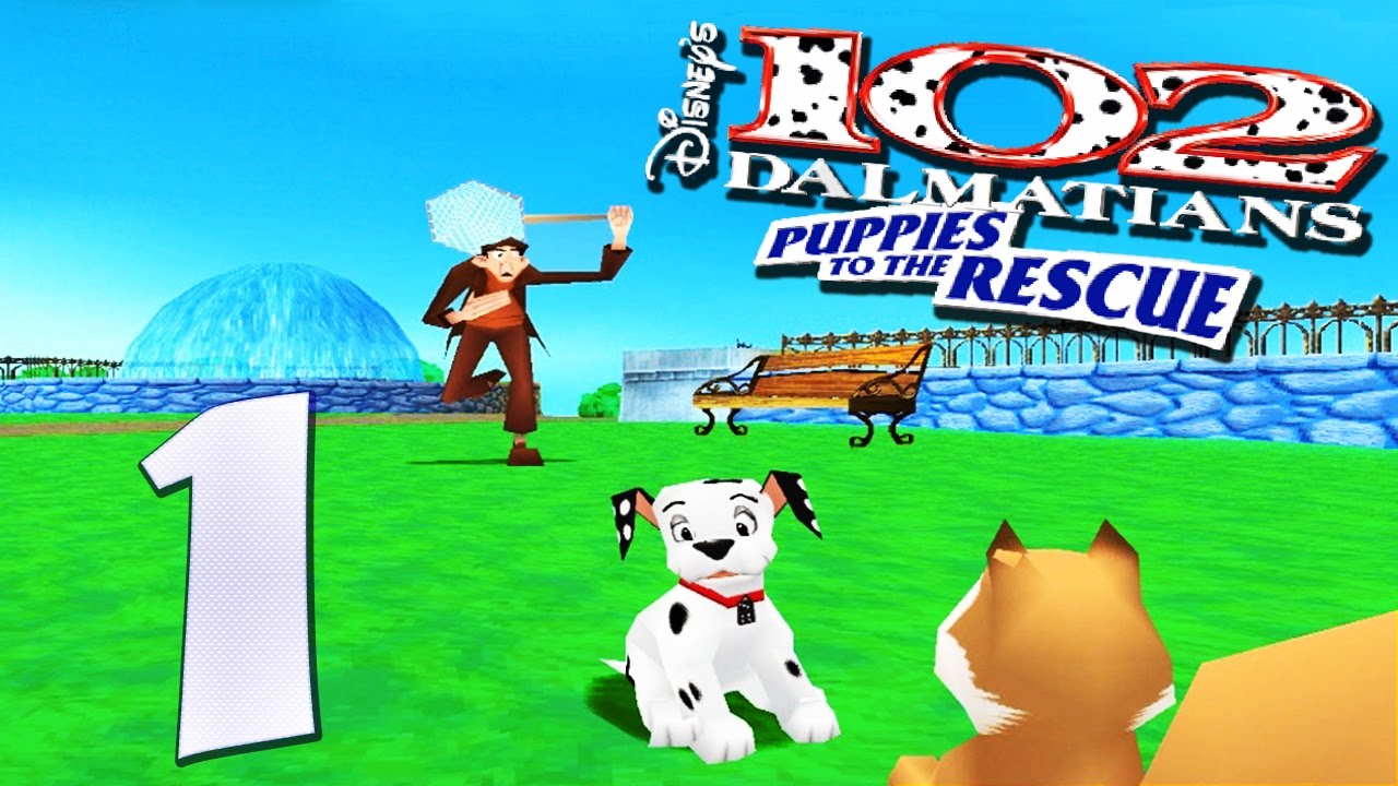 102 Dalmatians: Puppies to the Rescue : PS1 : На русском : Часть 1 (ЖРЁМ КОСТИ)