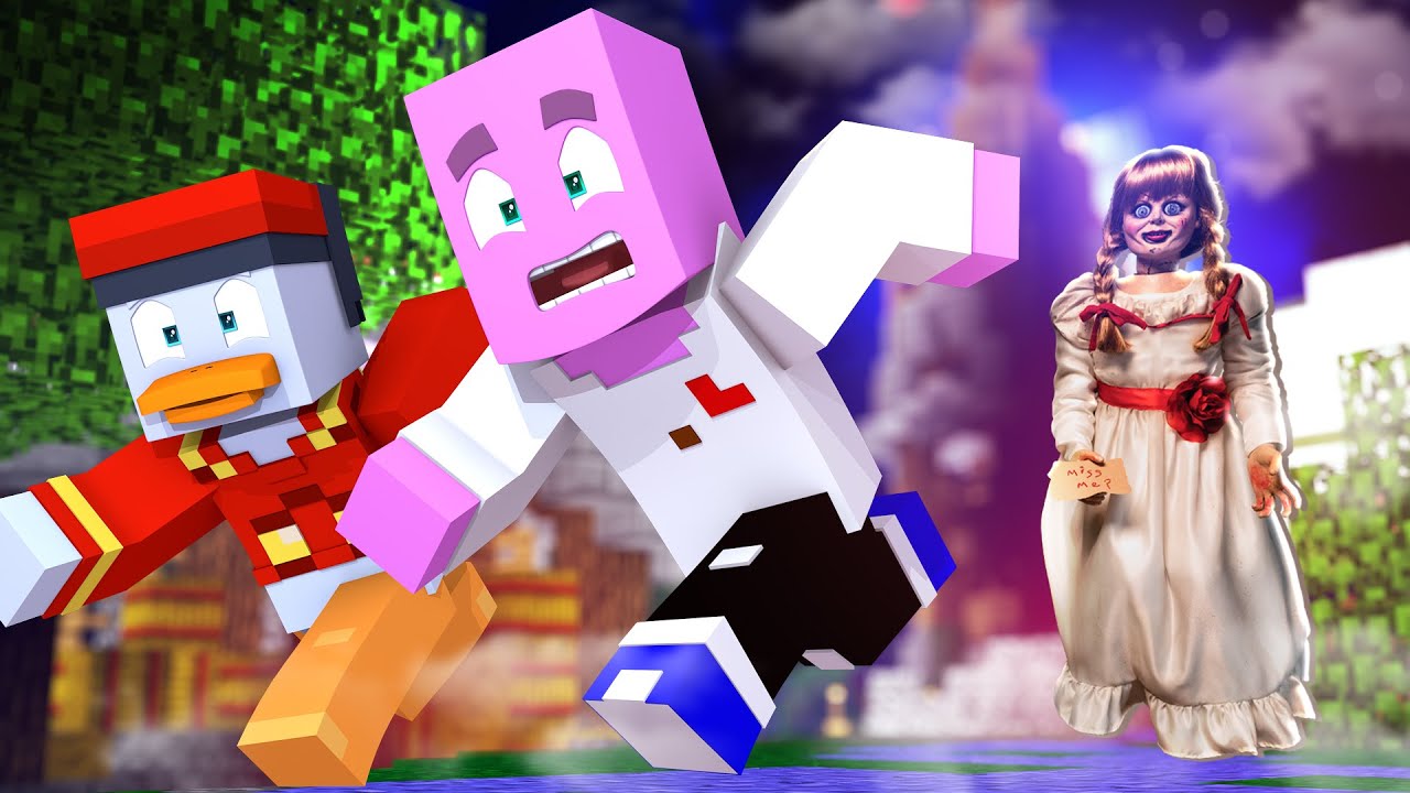 ANNABELLE hält uns GEFANGEN in MINECRAFT (Gefährlich)