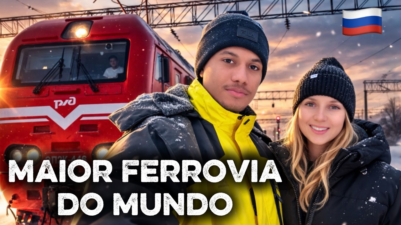 COMEÇAMOS A TRANSIBERIANA ATÉ VLADIVOSTOK! | EP 1