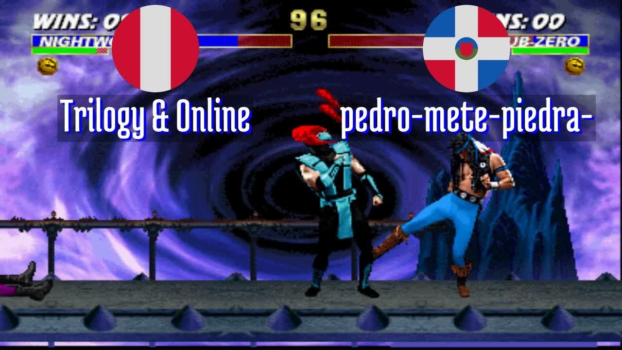 FT5 @umk3: Trilogy & Online (PE) vs pedro-mete-piedra- (DO) [Mortal Kombat 3 Fightcade] Feb 3