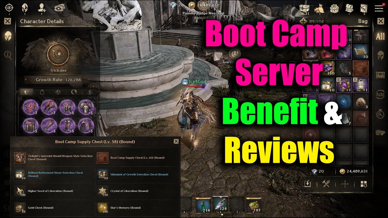 Преимущества и отзывы о сервере Night Crows Boot Camp