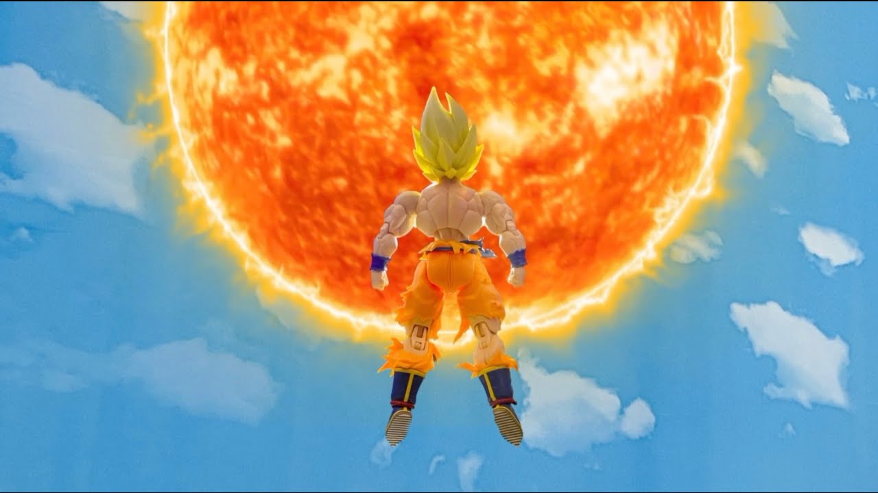 Dragon Ball Z: Goku VS Cooler [Покадровая анимация]