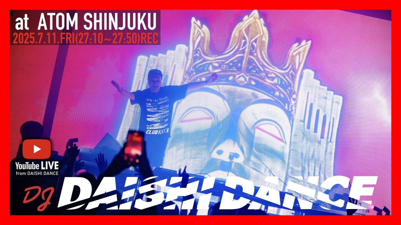 DJ MIX #HOUSE #BIGROOM #MASHUP #DAISHIDANCE at ATOM SHINJUKU,TOKYO