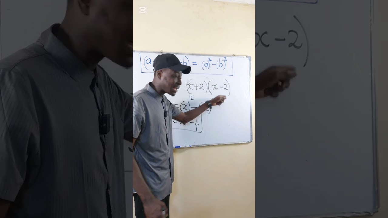 D&eacute;velopper une expression( Identit&eacute; remarquable) #maths #fonction #education,  #mathematics