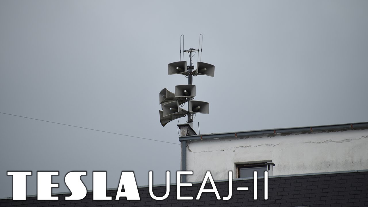 Zkouška sirén | Siren test | Sirenenprobe | Blansko - TESLA UEAJ (II) #2 |05.05.2021|