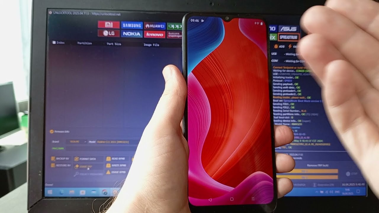 Realme C11 2021 FRP, что делать если забыл аккаунт после сброса телефона