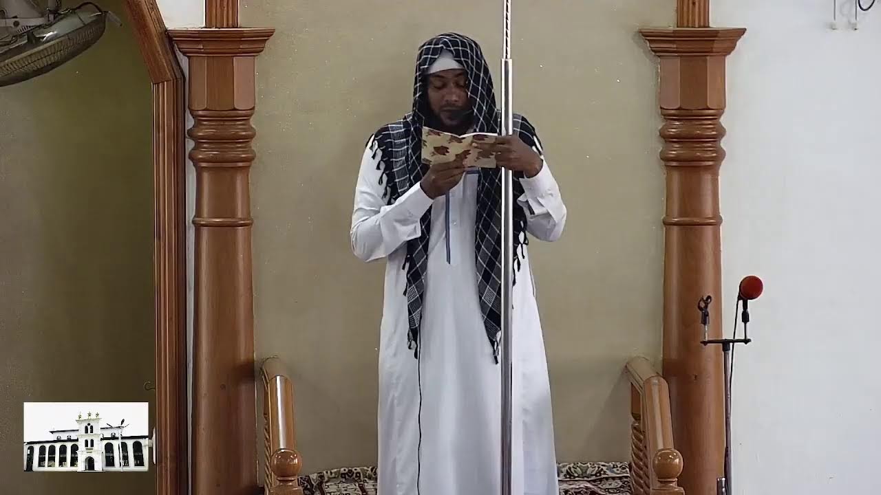 Al Hafil Moulavi Mohamed Mushakir (Alavi) Jumma Bayan 09-01-2026 Rawlathul Athkiya Jummah Masjid