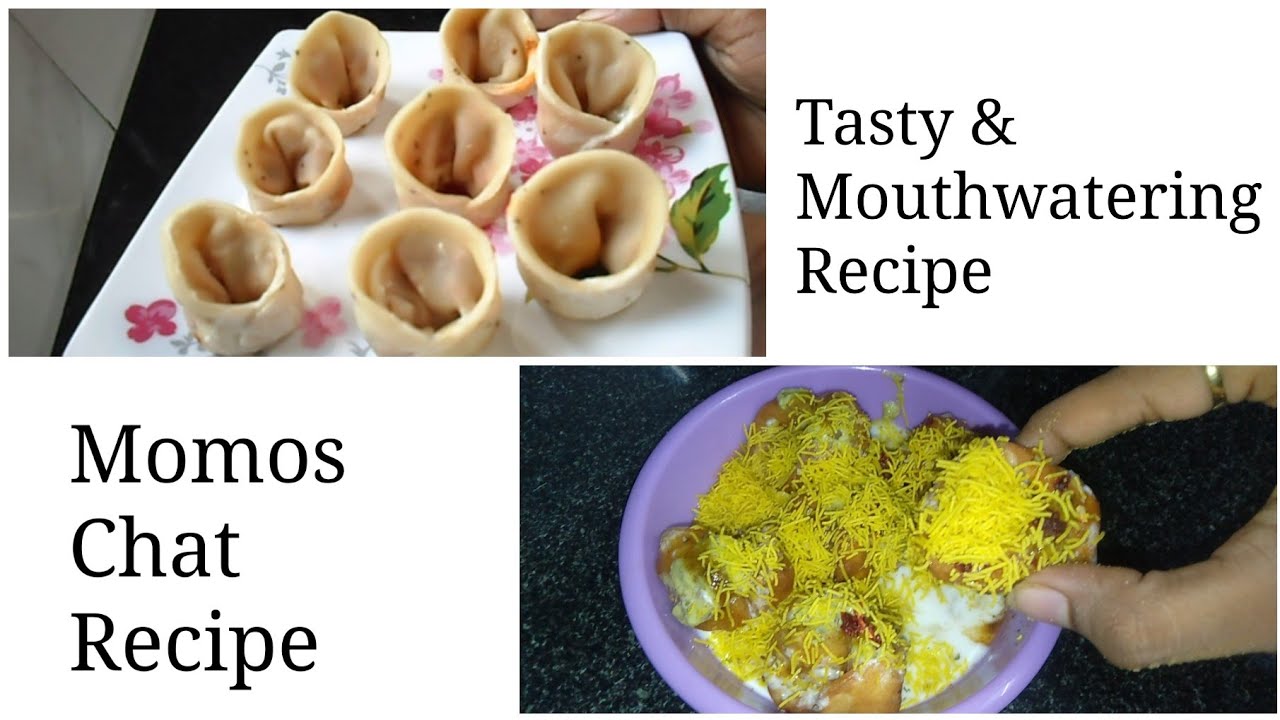 मोमो चाट | Tasty Veg Momo Chat Recipe | Momo Chat | How To Make Momos Chat | Fried Momos Chat