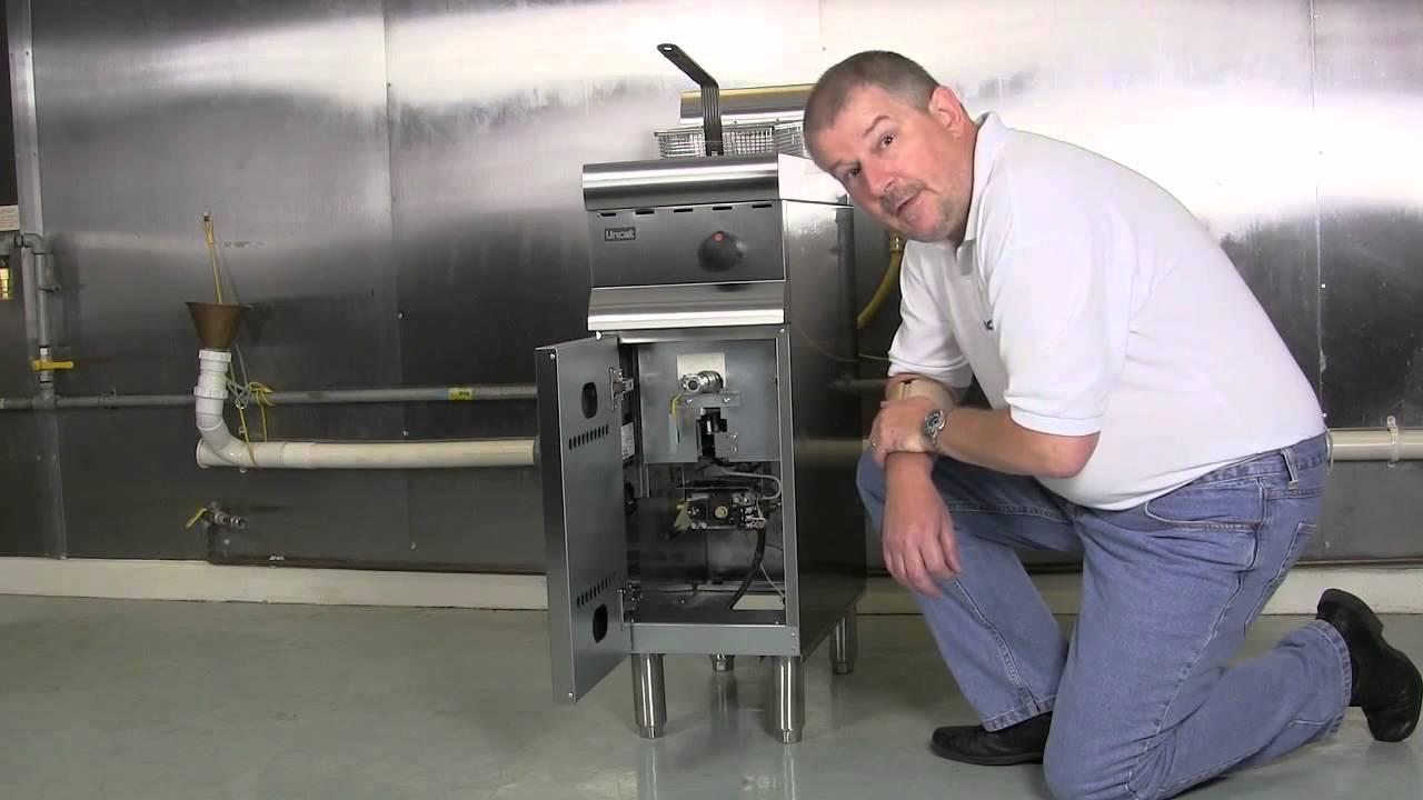 Lincat gas fryer valve set up