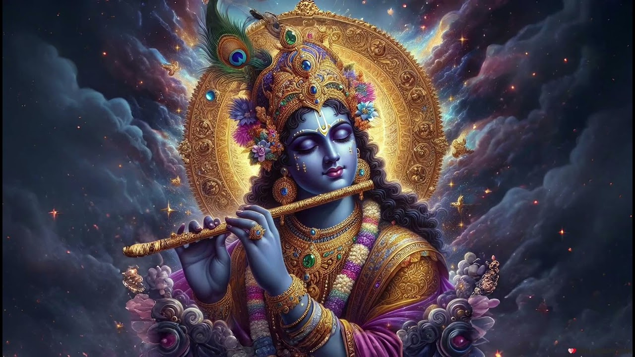 मेरे मन के सहारे #relaxingmusic #krishnabhajan #krishna 
