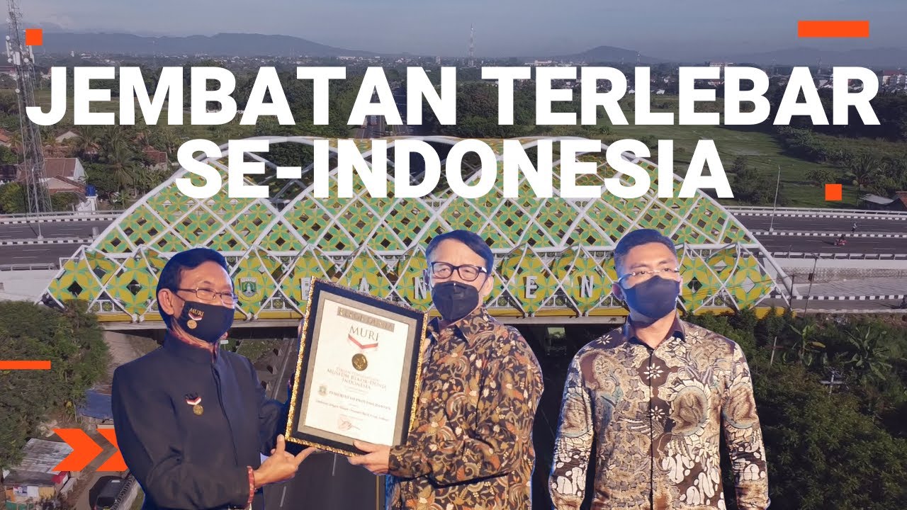 RAIH REKOR MURI, JEMBATAN ARIA WANGSAKARA SOLUSI ATASI KEMACETAN DI KOTA SERANG