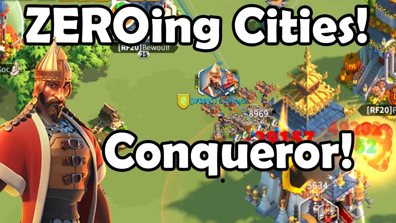 Zeroing Cities Part 2 [ MehMed + Frederick ]  | Rise of Kingdoms