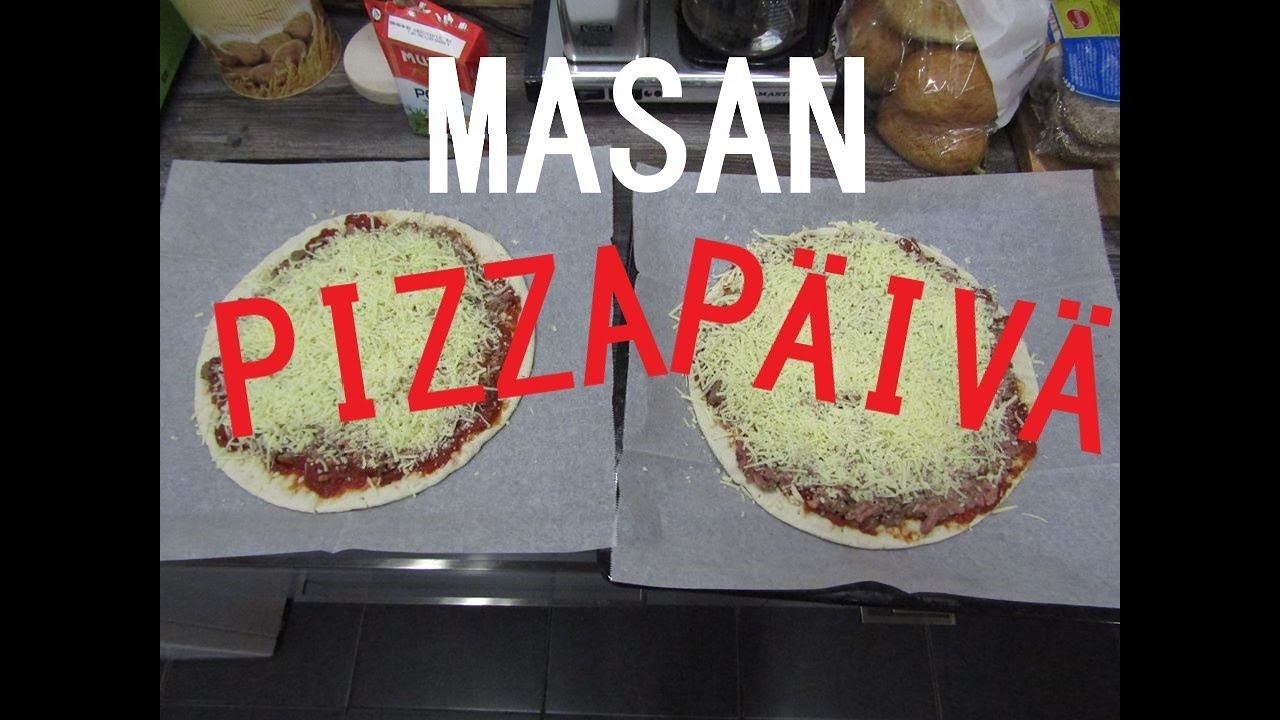 Pizzapäivä Masan kanssa