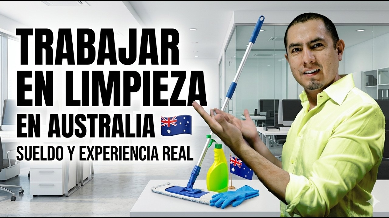 Como trabajar en Limpieza en Australia | Cleaner | Limpiando en Australia | Trabajos en Australia
