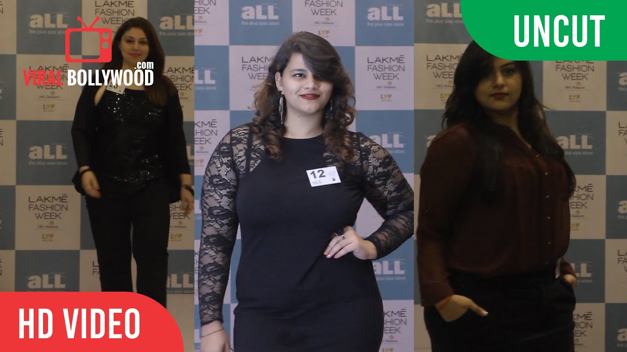 UNCUT - Lakme Fashion Week's Plus Size Mumbai Auditions 2016 | Viralbollywood.com