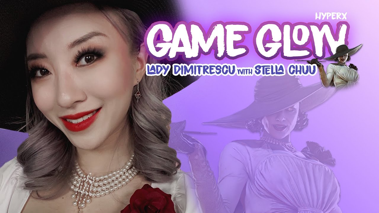 Lady Dimitrescu Resident Evil 8 Casual Makeup Tutorial (ft. Stella Chuu) | Game Glow