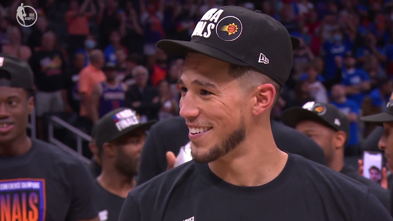 Phoenix Suns Western Conference Finals Trophy Presentation | 2021 NBA Playoffs