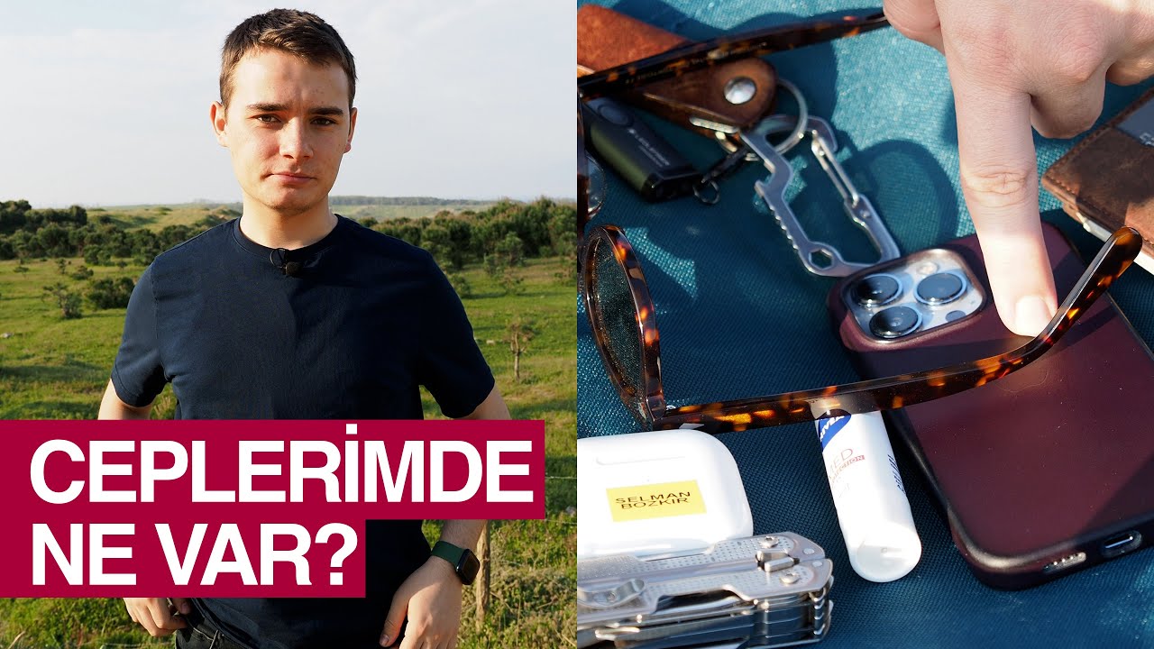 Günlük yanımda taşıdığım ekipmanlarım! EVERYDAY CARRY