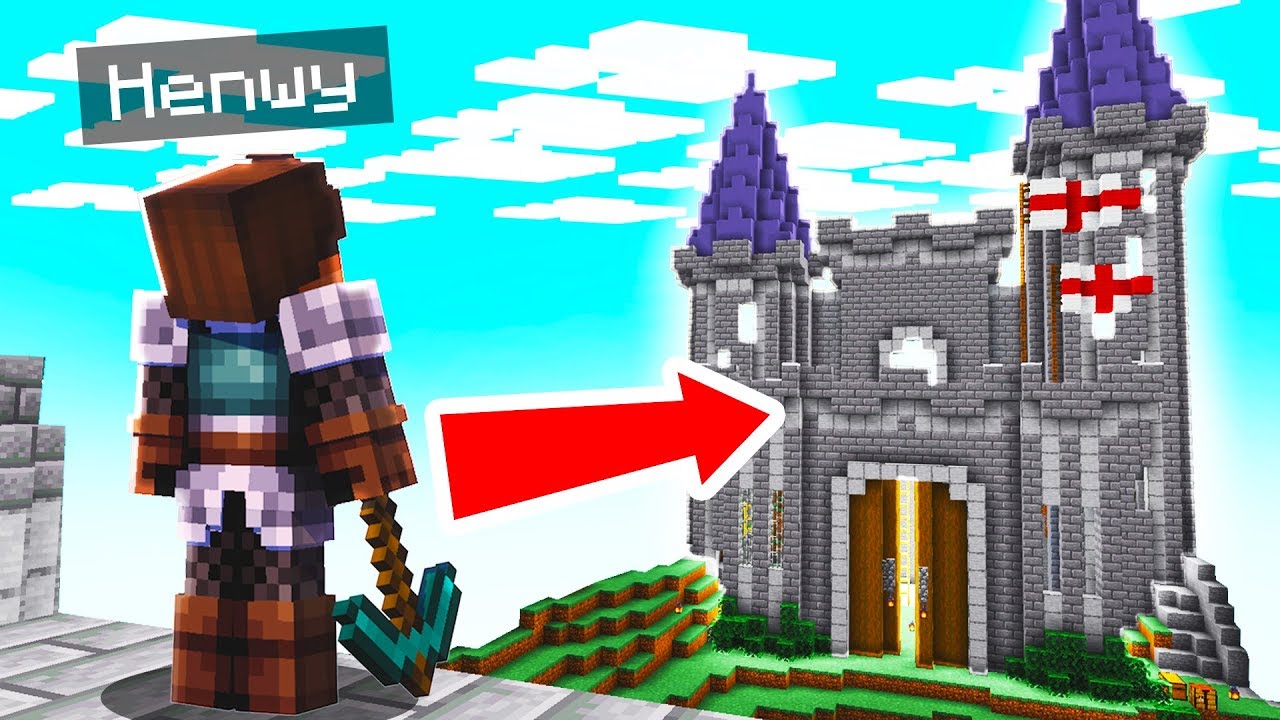 I BUILT a CASTLE in Camp Minecraft