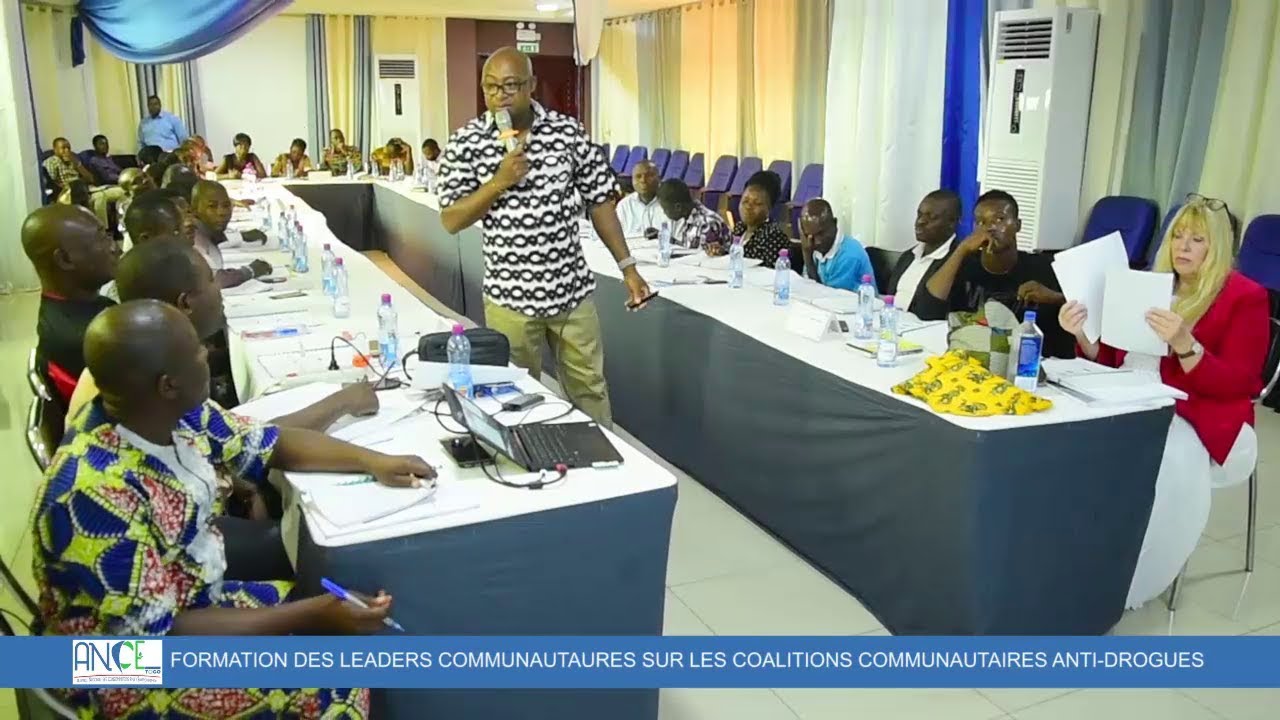 DES LEADERS COMMUNAUTAIRES EN FORMATION SUR LES COALITIONS COMMUNAUTAIRES ANTI DROGUES