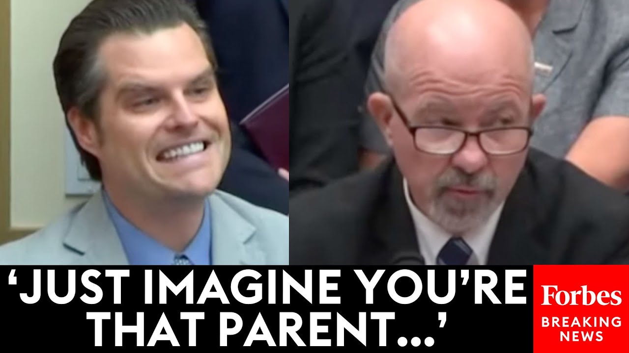 Gaetz Presses Trans Rights Advocate On New Law Allowing Delay In Parental Notification By Shelters