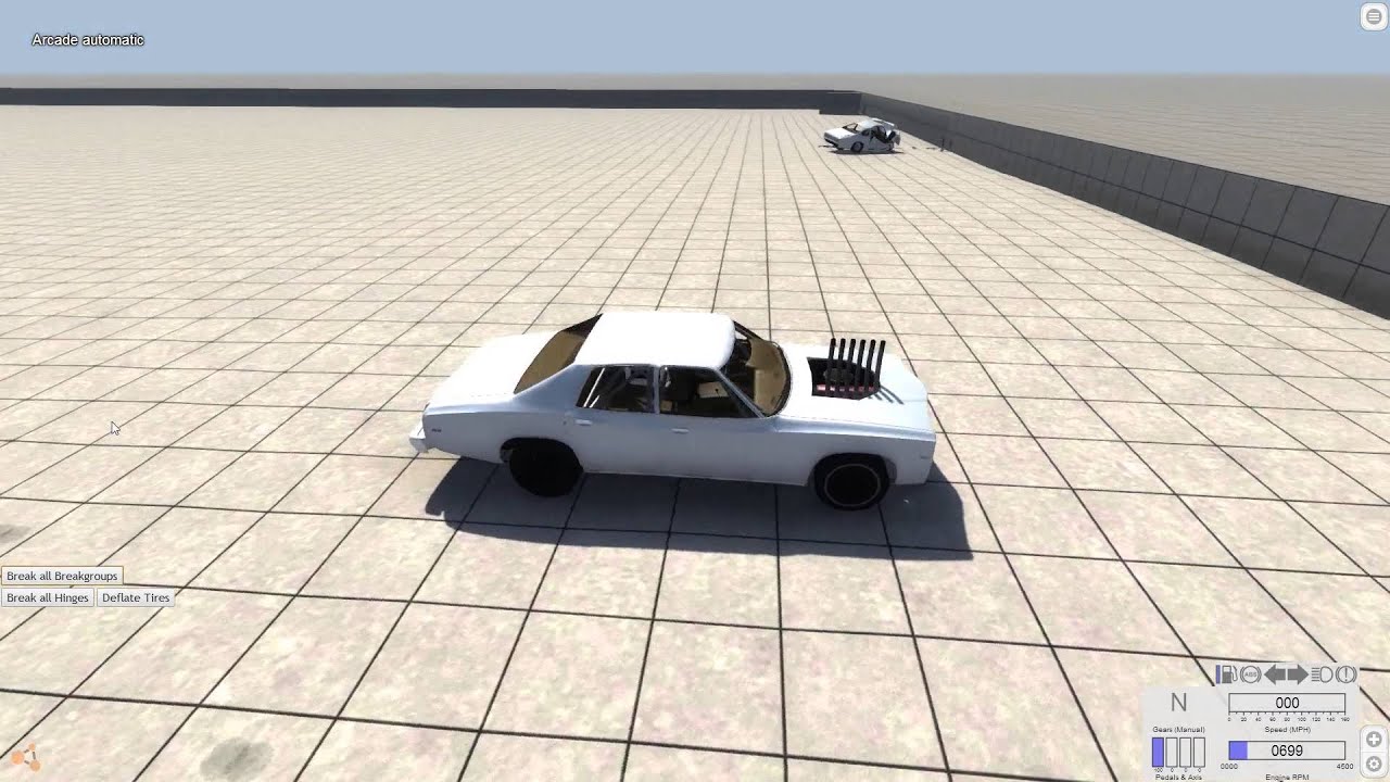 BeamNG.drive — седан и универсал Bruckell Moonhawk