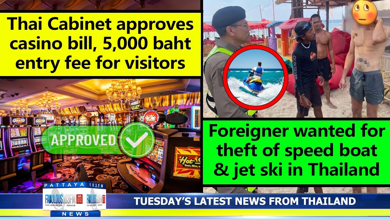VERY LATEST NEWS FROM THAILAND in English (14 January 2025) from Fabulous 103fm Pattaya