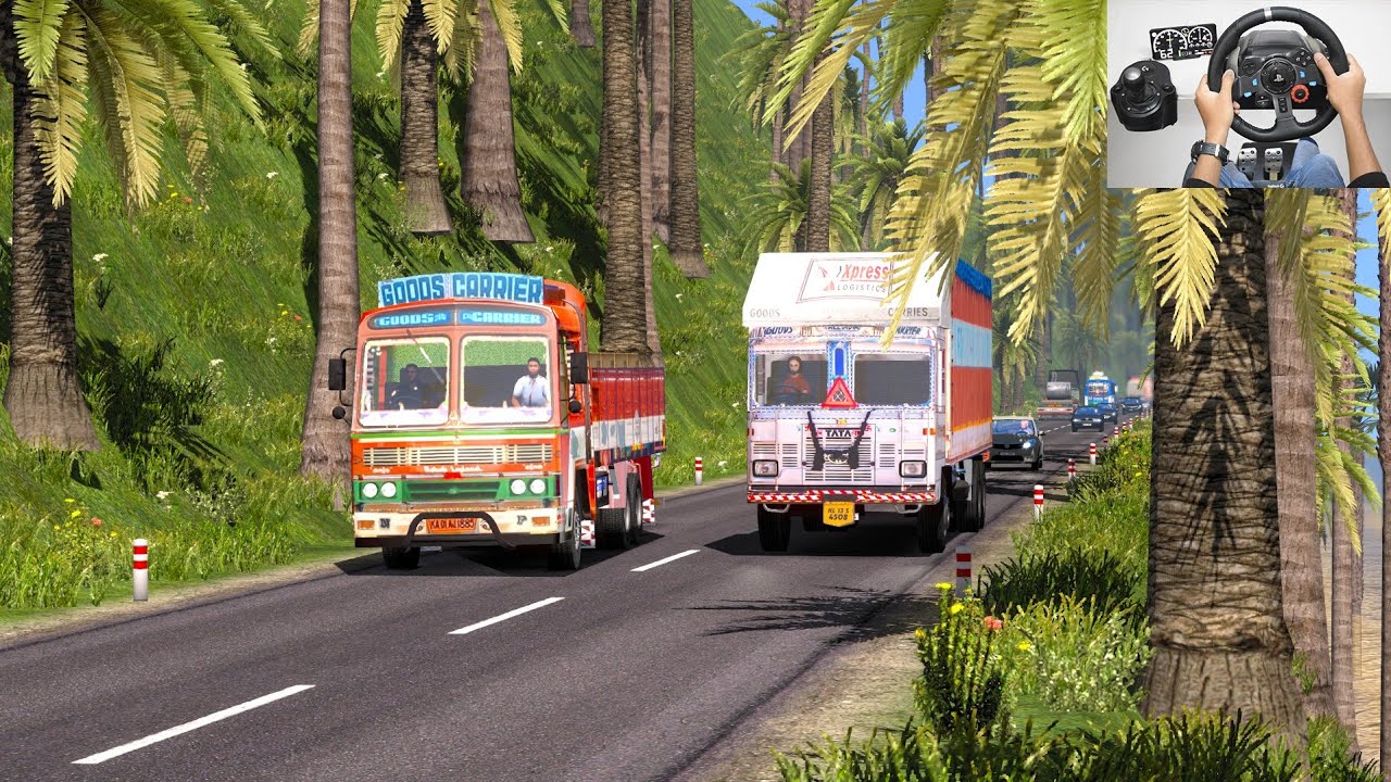 Indian Truck Simulator | Heavy Load Lorry Truck Driving | Euro truck simulator 2 with Truck mod