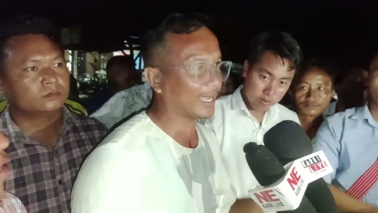 APHLC Bokajan L.A president Sir Semson Teron pen BJP Numal momin aphan karbok pon,