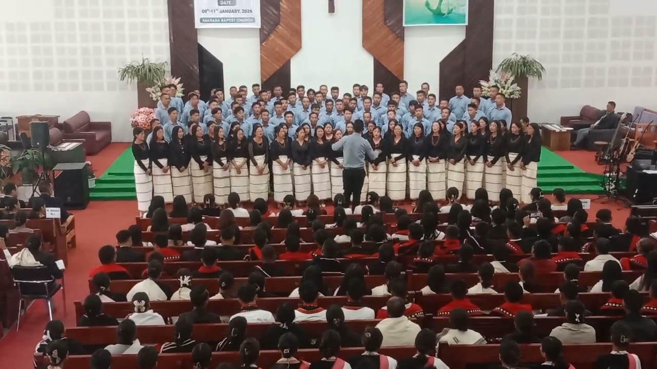 Sakraba Choir performance | Theme song competition! Glory to God. 🎵#CCBYF #BaptistChurch #Sakraba