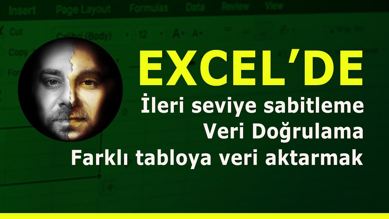 İleri seviye sabitleme - Veri çekmek (Çokeğersay) | Excel Dersleri